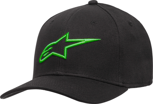 Ageless Curve Hat Black/Green Sm/Md