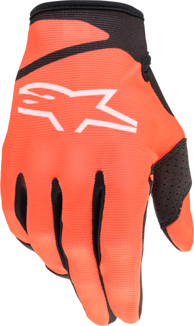 Youth Radar Gloves Orange/Black Sm