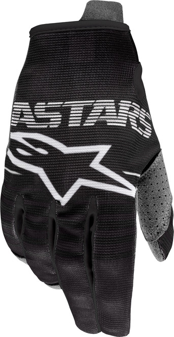 Youth Radar Gloves Black/White Md