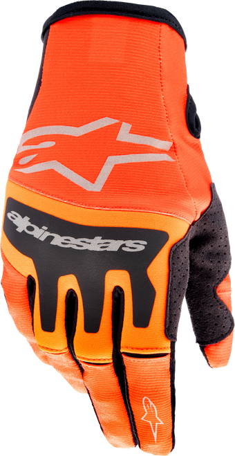 Techstar Gloves Hot Orange/Black Md