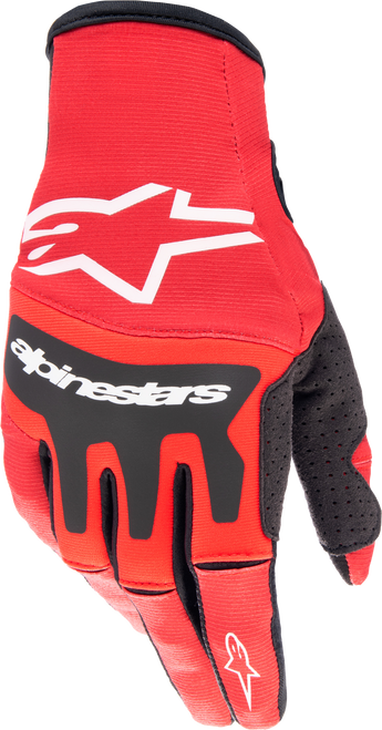 Techstar Gloves Mars Red/Black Lg