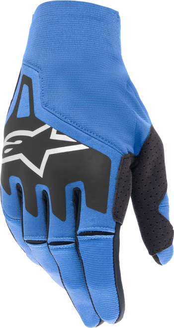 Techstar Gloves Blue Ram/Black Lg