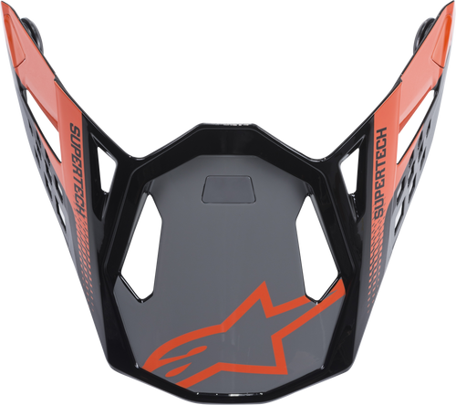 M8 Triple Helmet Visor Orange/Grey/Black M8 Triple Helmet Visor Orange/Grey/Black