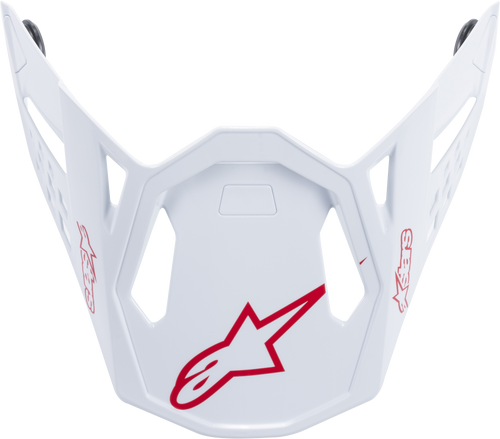 M10 Dyno Helmet Visor Red/White M10 Dyno Helmet Visor Red/White