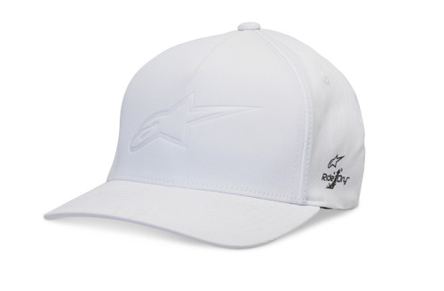 Ageless Deboss Tech Hat White Sm/Md