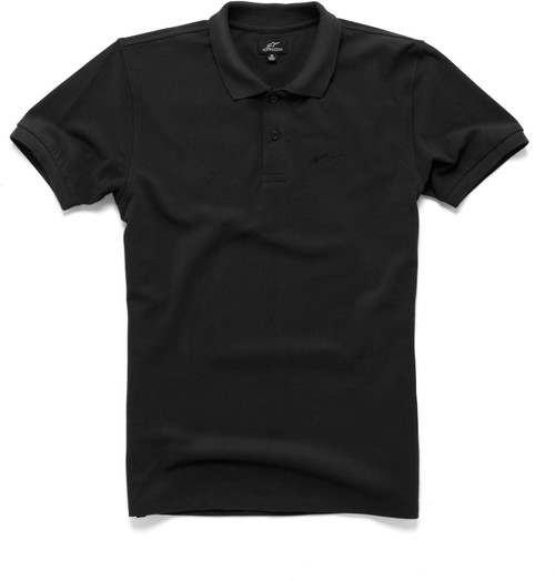 Effortless Polo Shirt Black Sm