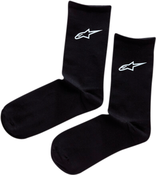 Crew Socks Black Md
