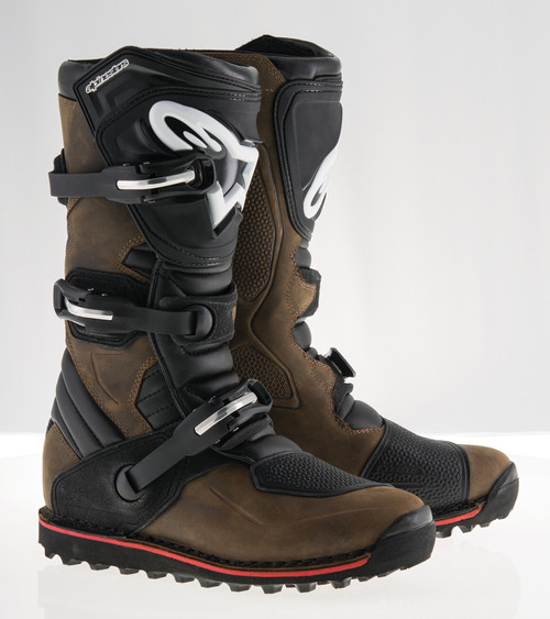 Tech T Boots Brown Oiled Leather Sz 10 Tech T Boots Brown Oiled Leather Sz 10