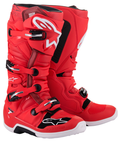 Tech 7 Boots Red Sz 07