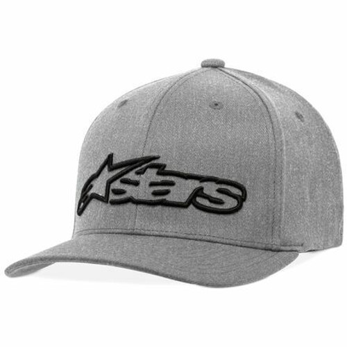 Blaze Flexfit Hat Heather Grey/Black Lg/Xl