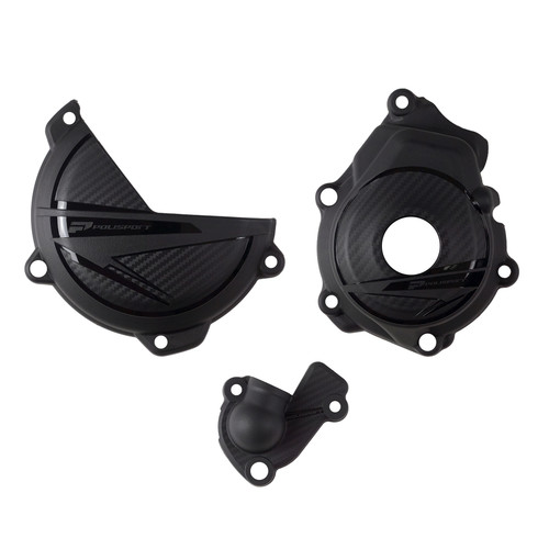 Engine Protection Kit Black Ktm/Hus 91370 Engine Protection Kit Black Ktm/Hus 91370