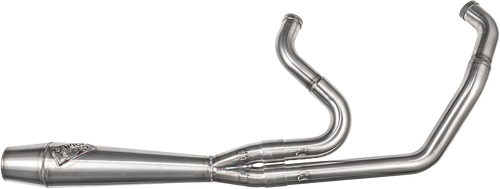 2in1 M8 Softail Cannon Brushed Ss