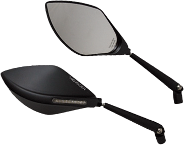 Torezzo Fairing Mirrors With Led Turn Signal Black