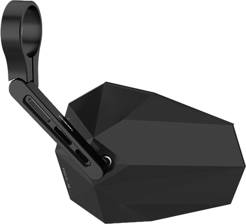 Stealth X5 Mirror Handlebar End Black