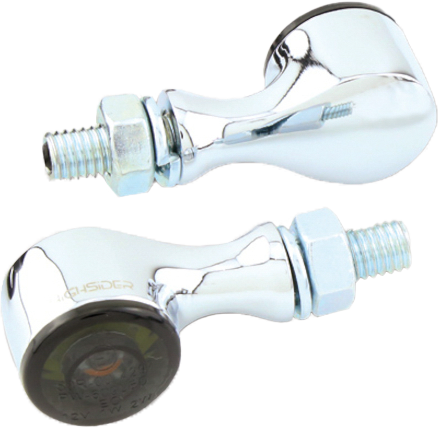 Apollo Classic Led Tail/Brake And Turn Signal Lights Chrome