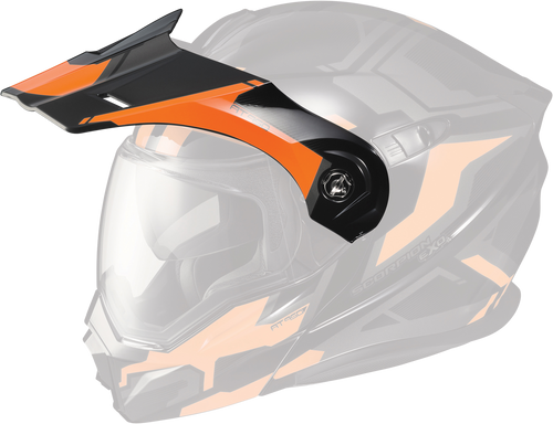 Exo At950 Helmet Peak Visor Ellwood Orange Exo At950 Helmet Peak Visor Ellwood Orange
