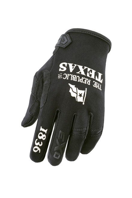 Moto Flex Gloves Lone Star Black Md