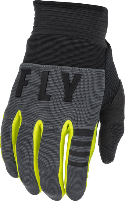 F 16 Gloves Grey/Black/Hi Vis Xs