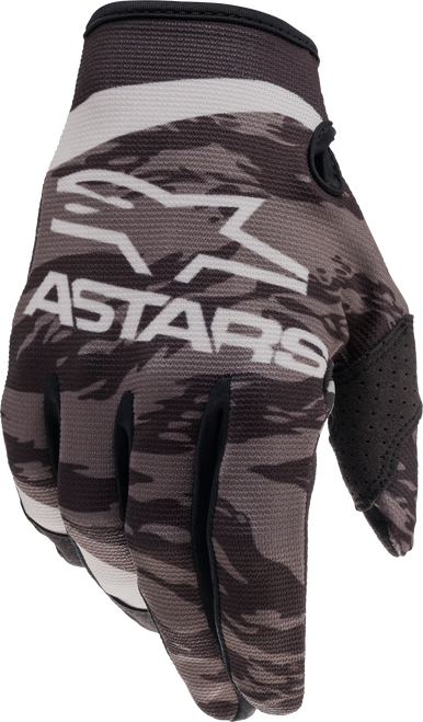 Youth Radar Gloves Black/Grey Lg Youth Radar Gloves Black/Grey Lg