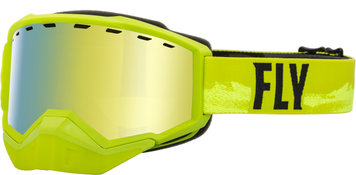 Focus Snow Goggle Green/Black W/ Gold Mirror/Yellow Lens Focus Snow Goggle Green/Black W/ Gold Mirror/Yellow Lens