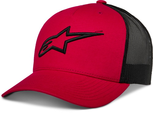 Ageless Trucker Hat Red/Black Ageless Trucker Hat Red/Black