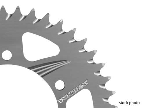 Vortex Racing Aluminum Rear Sprocket 525 61 Tooth- Silver 255-61