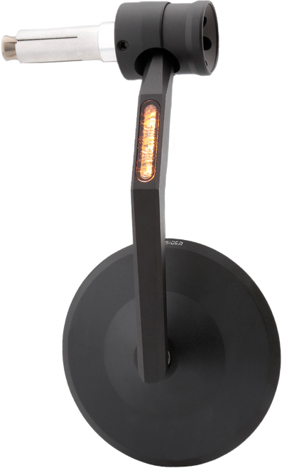 Montana Rim Handlebar Mirror With Run Lights/Turn Signals