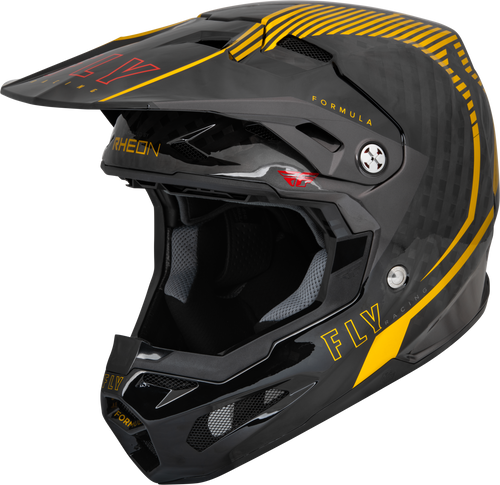 Formula Carbon Tracer Helmet Gold/Black Md