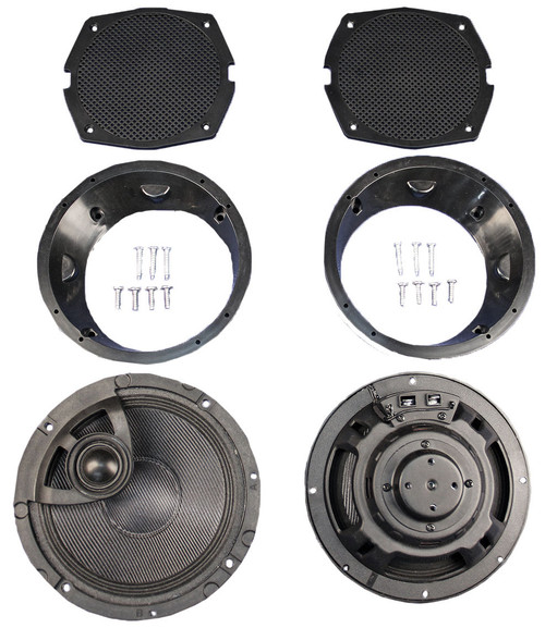 Rokker Speaker Kit Xrp Series 6.58 Flh Fairing 98 13 Rokker Speaker Kit Xrp Series 6.58 Flh Fairing 98 13