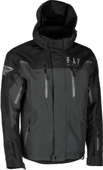 Incline Jacket Black/Charcoal Sm
