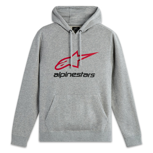 Always 2.0 Hoodie Grey Heather/Red/Black Lg