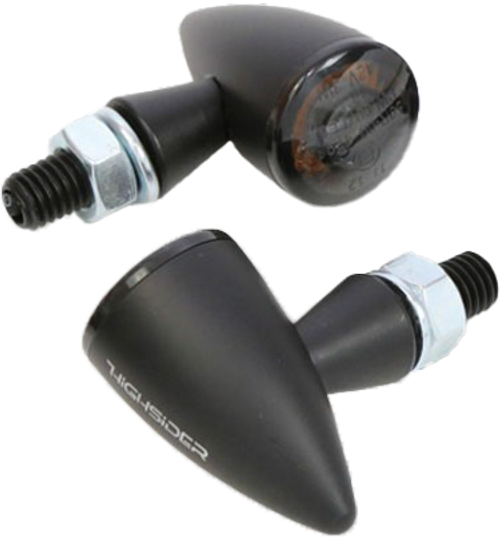 Apollo Bullet Led Tail/Brake And Turn Signal Lights Black Apollo Bullet Led Tail/Brake And Turn Signal Lights Black