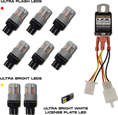 Rear Led Conversion Kit Flashes 4x When Braking Hon Rear Led Conversion Kit Flashes 4x When Braking Hon
