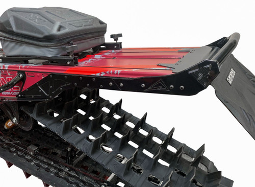 Rear Bump 7" Cut Tunnel Black Pol PRBTC160-FBK