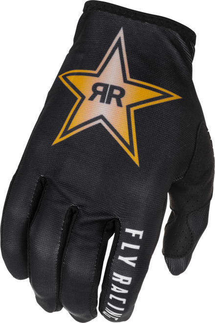 Lite Rockstar Gloves Black/Gold Lg