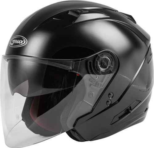 Of 77 Open Face Helmet Black Md