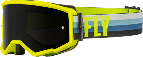 Zone Goggle Hi Vis/Teal W/ Dark Smoke Lens Zone Goggle Hi Vis/Teal W/ Dark Smoke Lens
