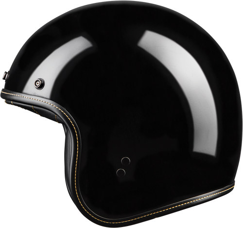 .38 Retro Helmet Gloss Black Xl