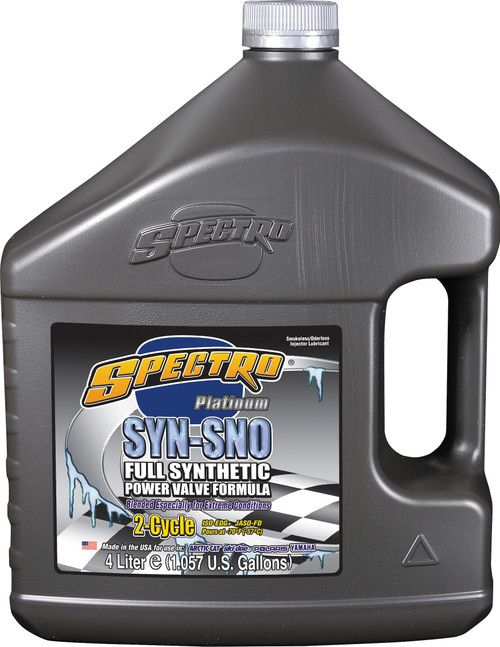 Platinum Syn Powervalve Oil 2t 1gal Snow Platinum Syn Powervalve Oil 2t 1gal Snow