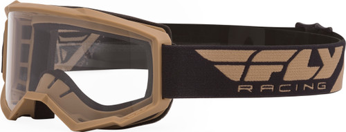 Focus Youth Goggle Khaki W/Clear Lens Focus Youth Goggle Khaki W/Clear Lens