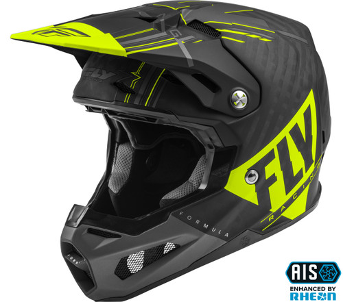 Youth Formula C. Vector Helmet Matte Hi Vis/Grey/Black Yl Youth Formula C. Vector Helmet Matte Hi Vis/Grey/Black Yl