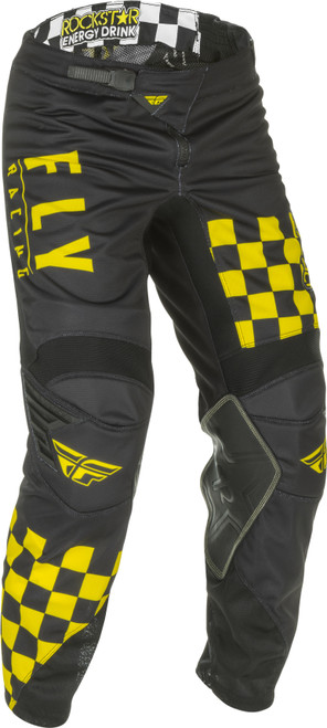 Kinetic Rockstar Mesh Pants Black/Yellow/Red Sz 28 Kinetic Rockstar Mesh Pants Black/Yellow/Red Sz 28