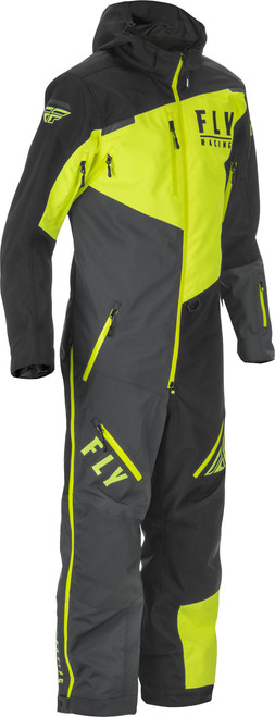Cobalt Monosuit Shell Black/Grey/Hi Vis Xl Cobalt Monosuit Shell Black/Grey/Hi Vis Xl