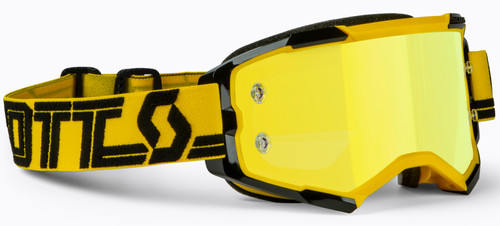 Fury Goggle Yellow/Black Yellow Chrome Works Fury Goggle Yellow/Black Yellow Chrome Works