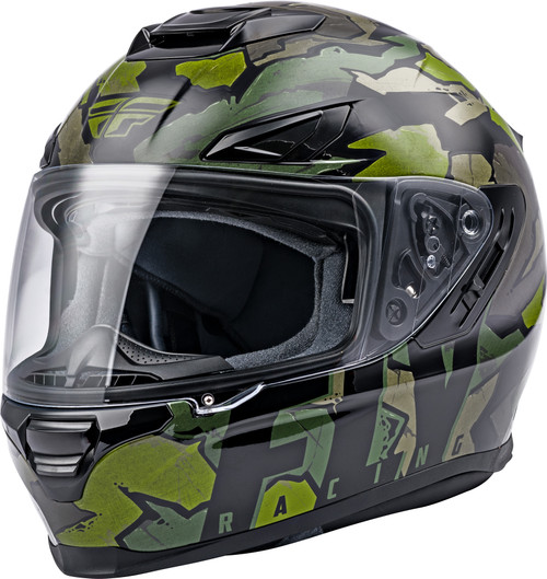 Sentinel Ambush Helmet Camo/Green/Grey Sm