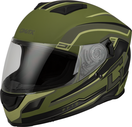 Ff 18 Drift Helmet Matte Green/Black Lg