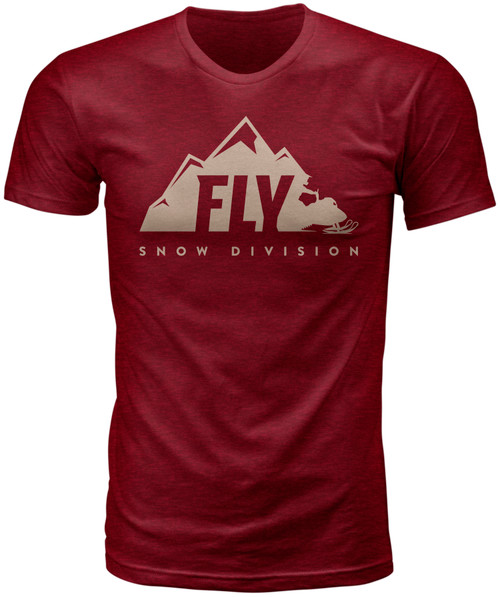 Fly Focus Tee Red Lg