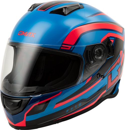 Ff 18 Drift Helmet Black/Blue/Red Sm