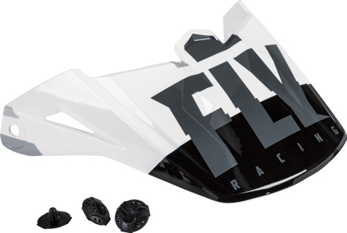 Kinetic Thrive Helmet Visor White/Black/Grey Kinetic Thrive Helmet Visor White/Black/Grey
