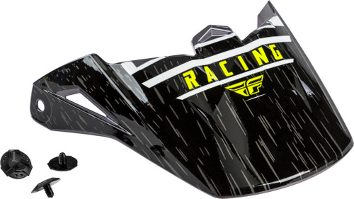 Kinetic K120 Helmet Visor Black/White/Hi Vis Kinetic K120 Helmet Visor Black/White/Hi Vis